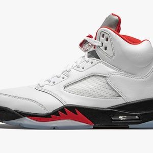 Jordan retro 5 Fire Red